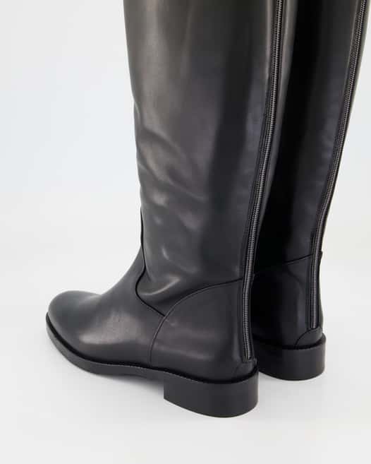 Konstantin Starke Soubane Schaftstiefel in Schwarz