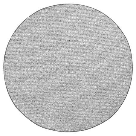 Vloerkleed Rond Wool - Grijs