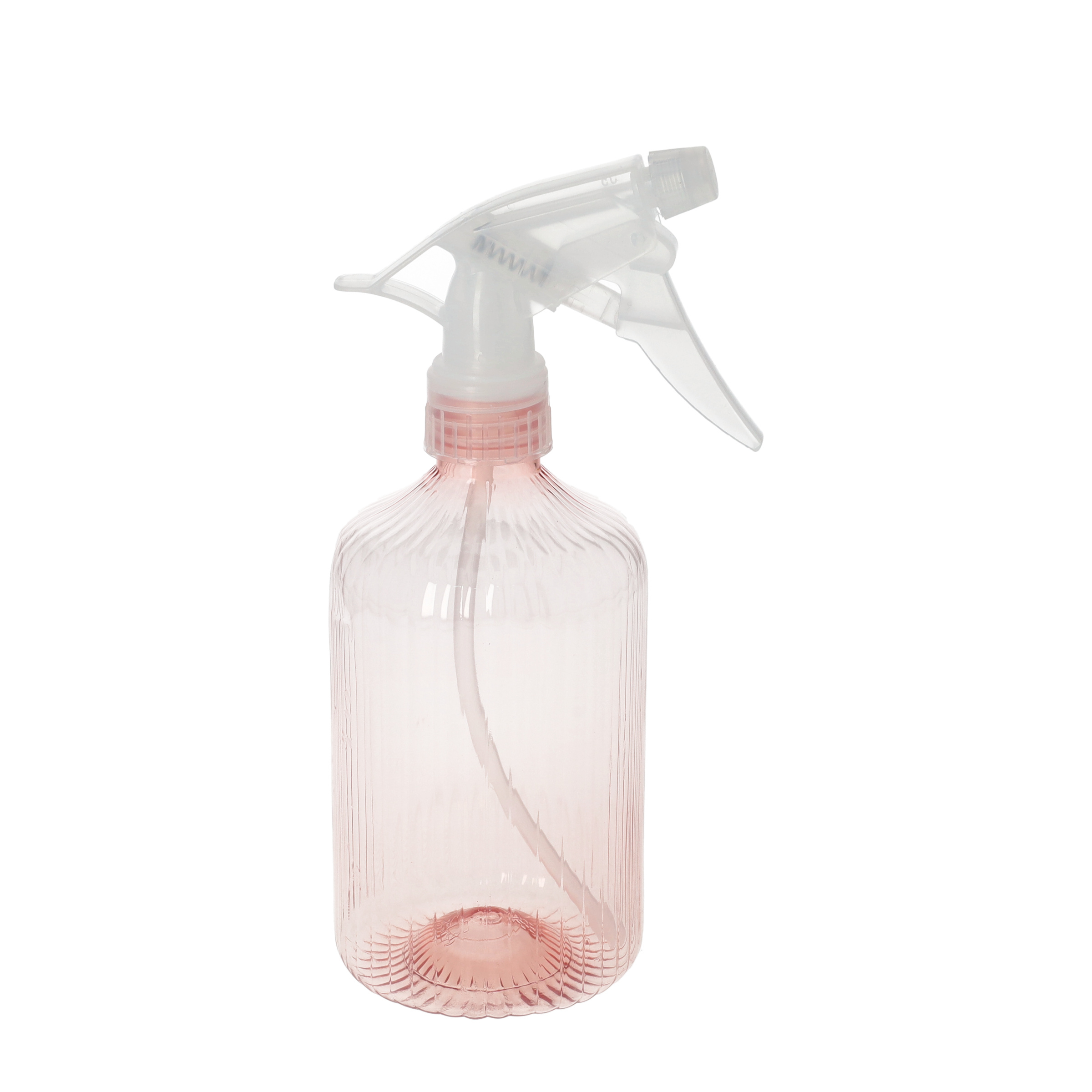 (500ml) Garten Sprühflasche Nachfüllbare Haushalts Feinsprühflasche für Blumen / Pflanzen / Reinigung - Rosa