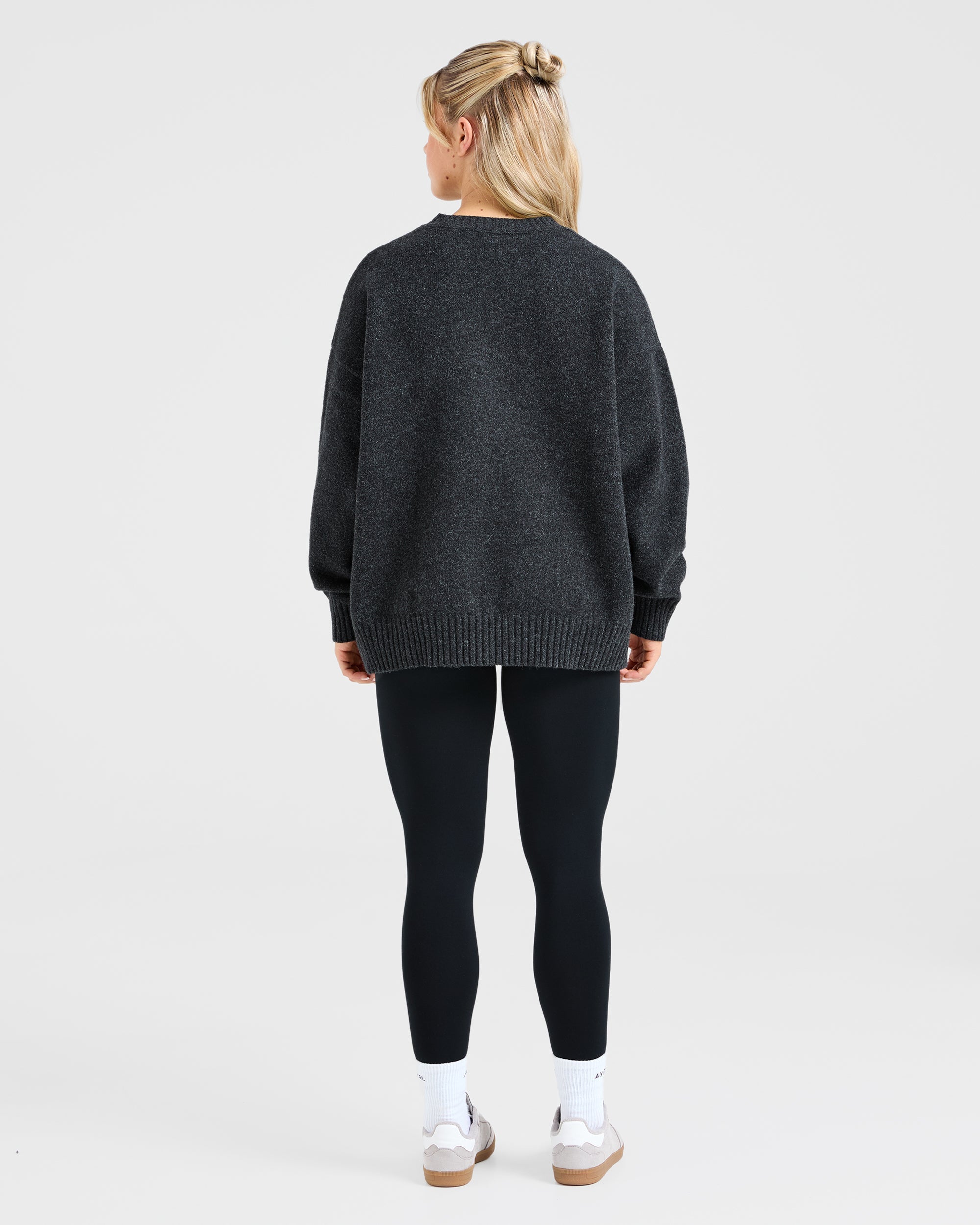 Varsity Oversized Knitted Sweater