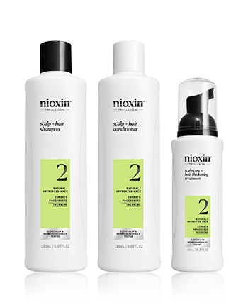 Nioxin System 2 3-Stufen-System Set 150ml-40ml-150ml