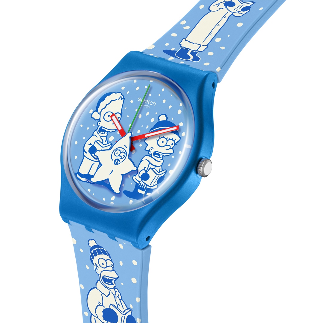 Swatch Original x The Simpsons Tidings Of Joy