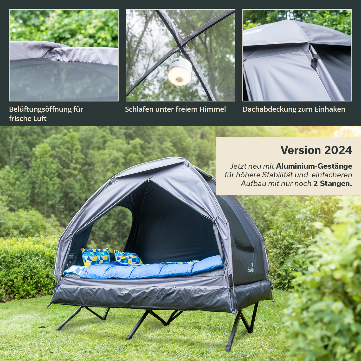 Skandika Haug Tent Bed