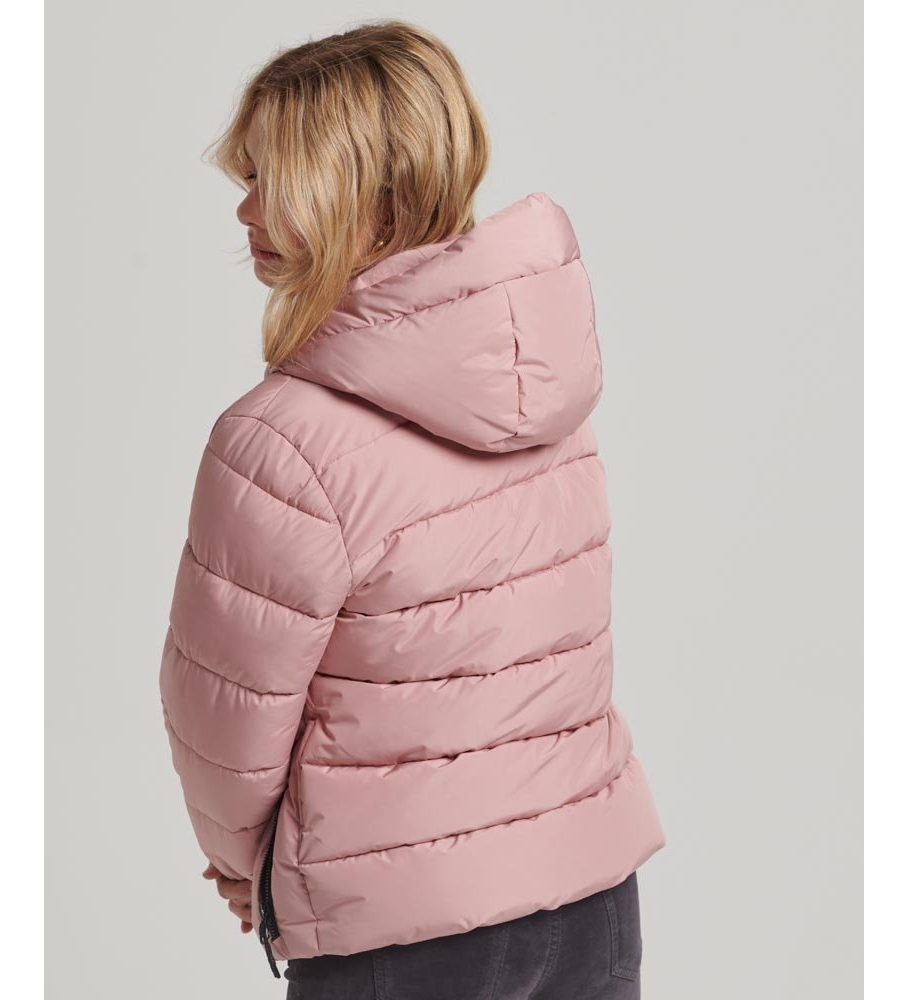 Jaqueta acolchoada Superdry Spirit Sports rosa