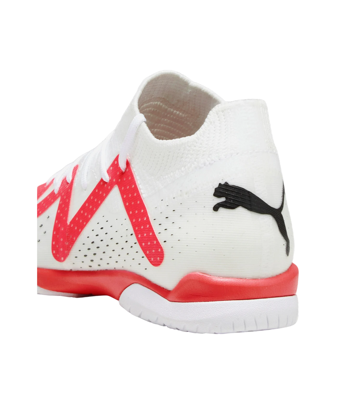 PUMA FUTURE Match+ Mid IT Halle Breakthrough Jr Kids Weiss Rot Schwarz F01