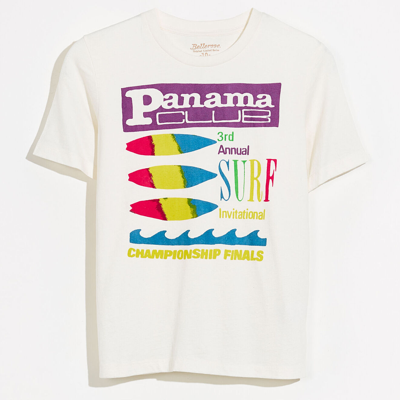 Bellerose T-Shirt Kenny imprimé blanc