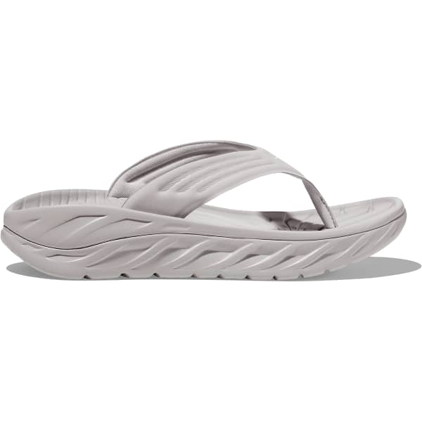 Tong de récupération HOKA ONE ONE ORA RECOVERY FLIP 2 LUNAR ROCK / WHITE