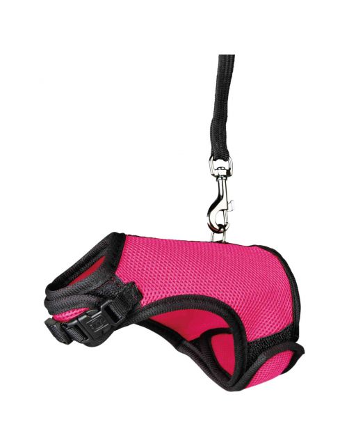 Trixie Soft-Tuig Met Riem Voor Cavia's - Caviaharnas - 18-25 cm