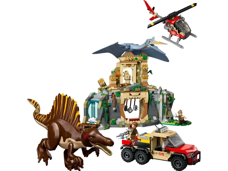 LEGO Jurassic World 76976 Luftmission: Spinosaurus og quetzalcoatlus