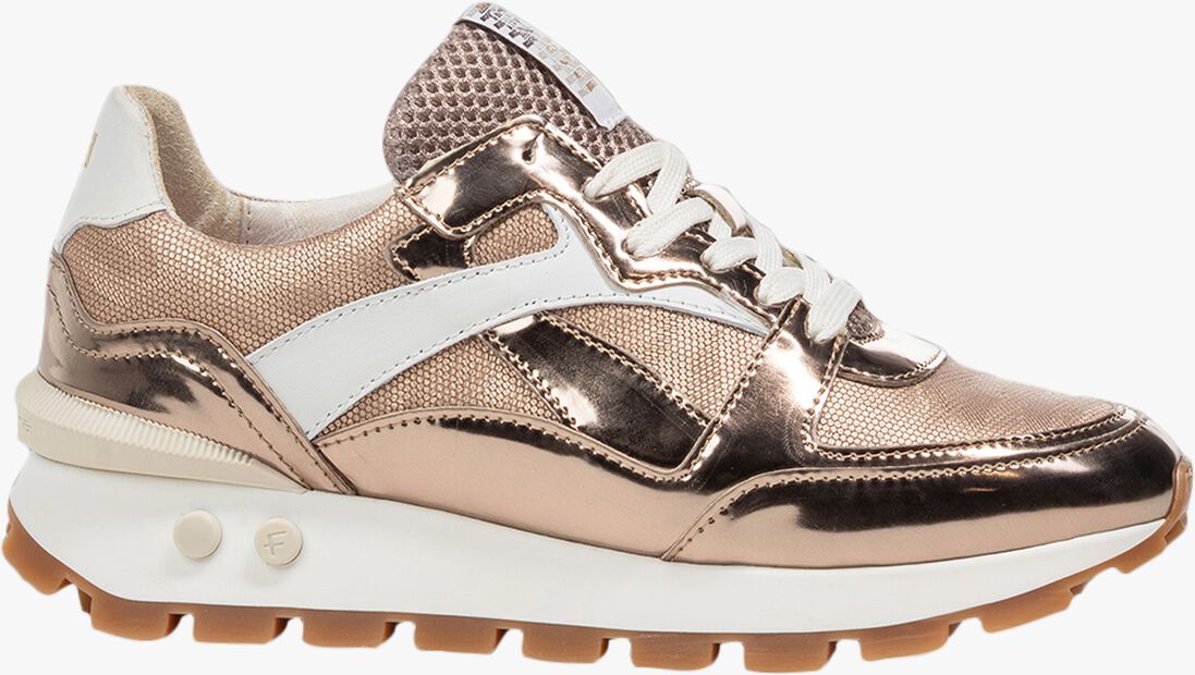 bronzen floris van bommel lage sneakers sfw-10157 blokki
