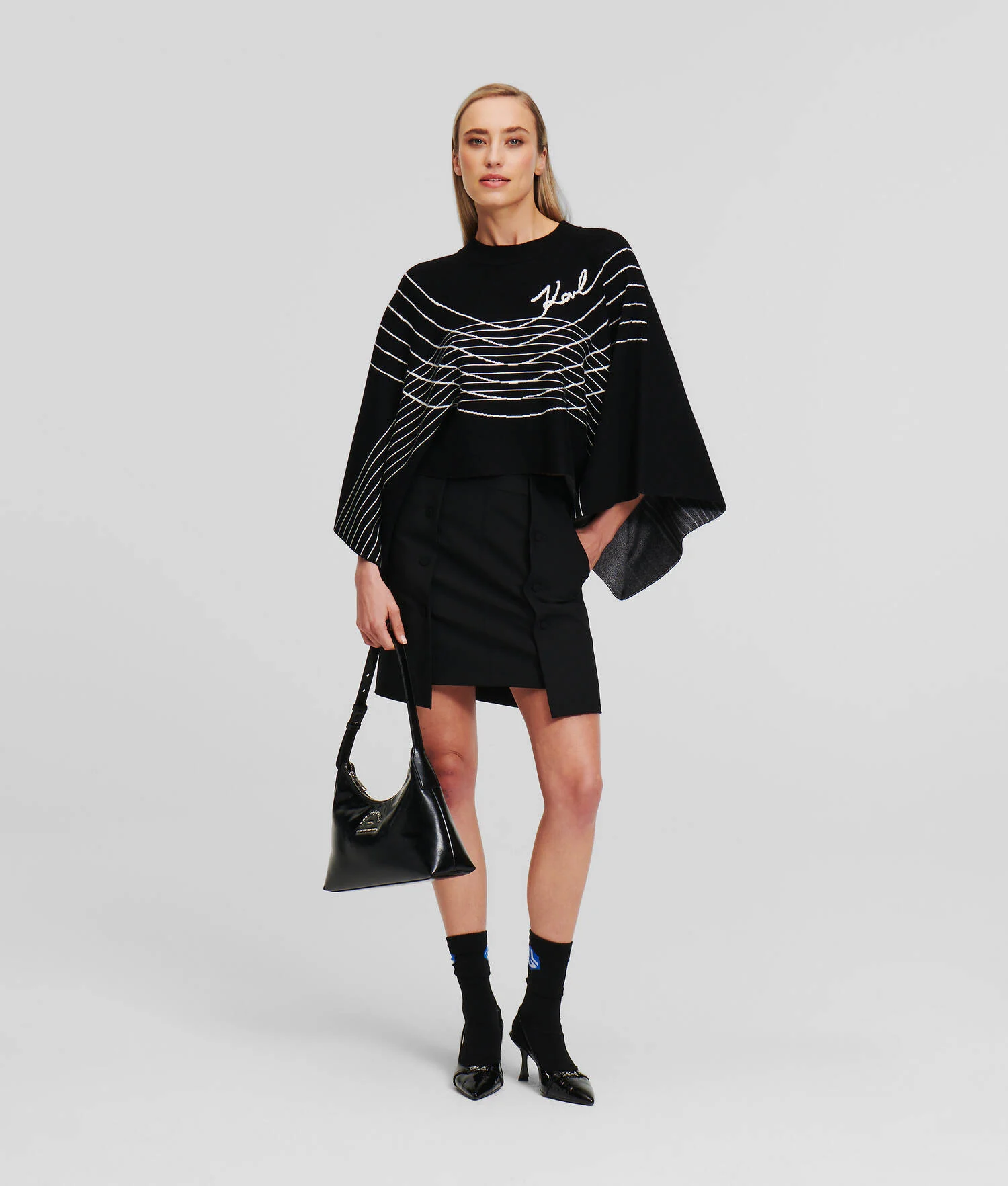 PULL-ÉCHARPE KARL SIGNATURE