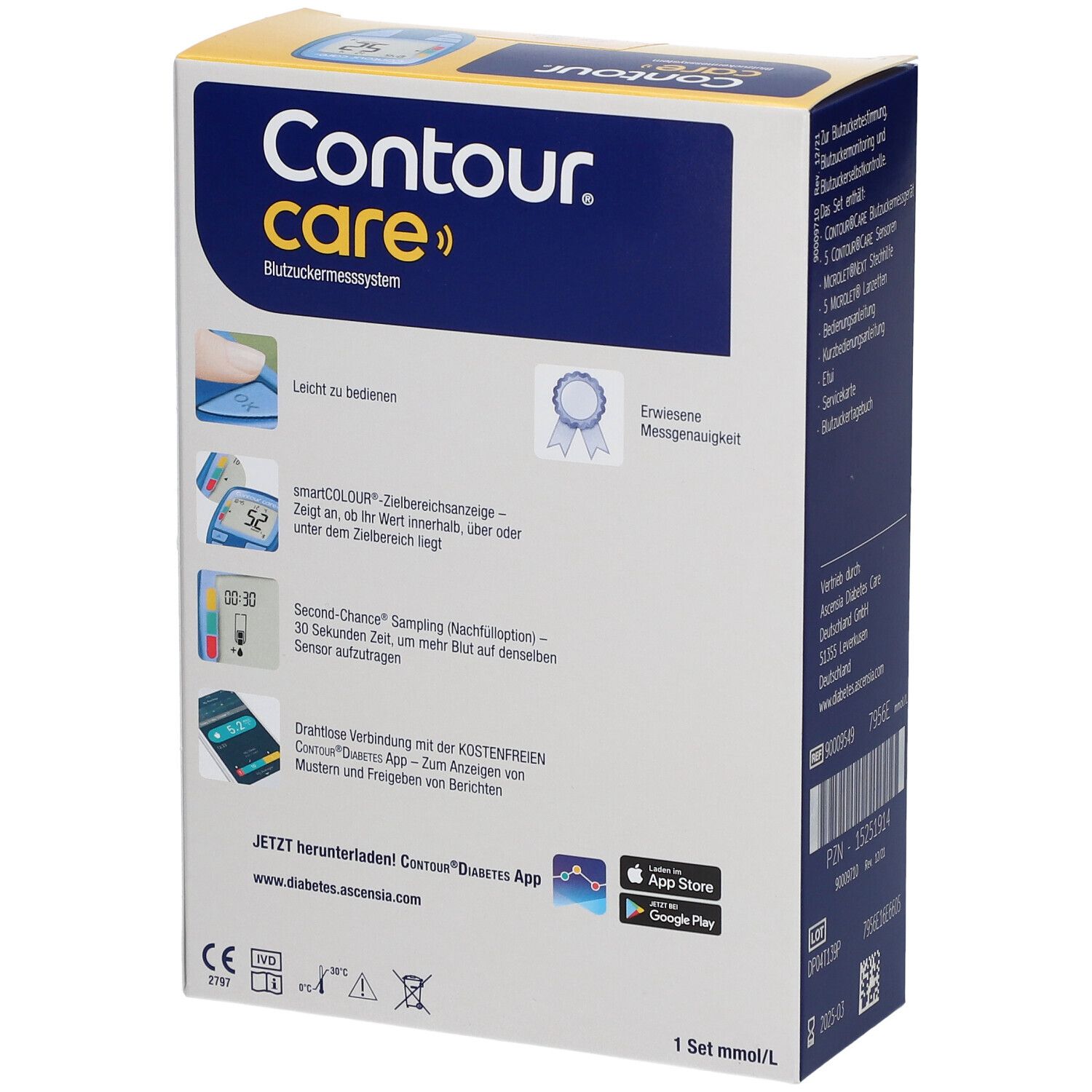 CONTOUR ® CARE Blutzuckermessgerät