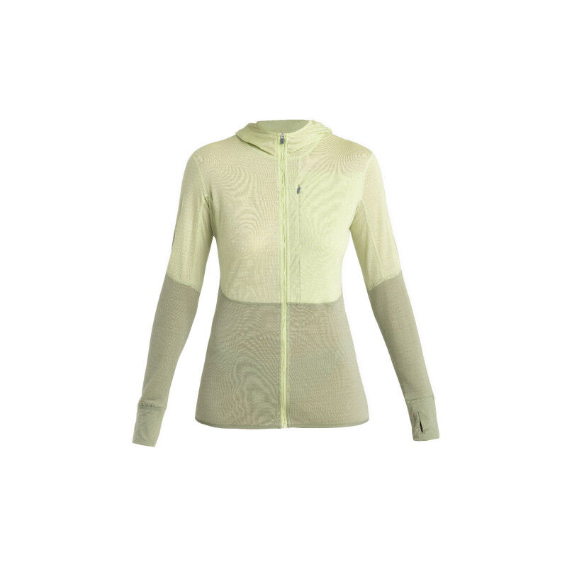 Merino 200 RealFleece Descender LS Zip Hoodie - Polaire en laine mérinos femme