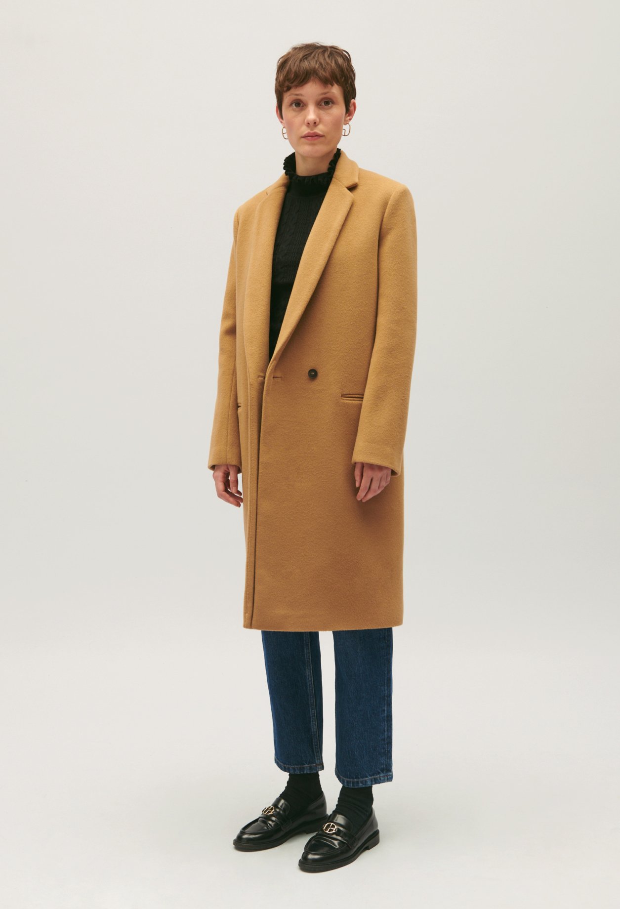 Manteau en laine