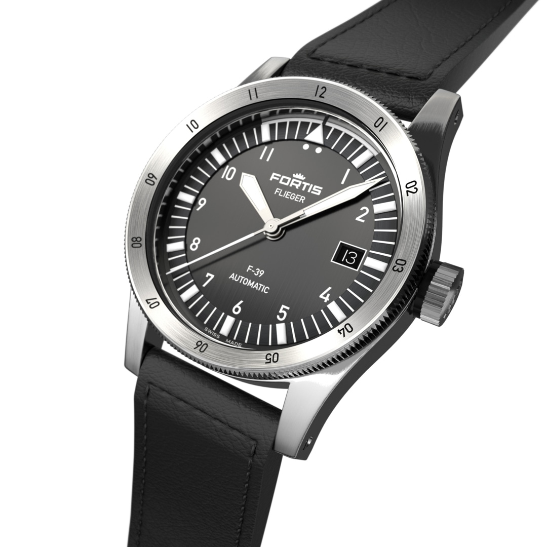 Fortis Flieger F-39 Automatik Black