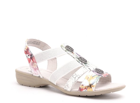 Jana nu pieds plats femme 28165 28 multicolore