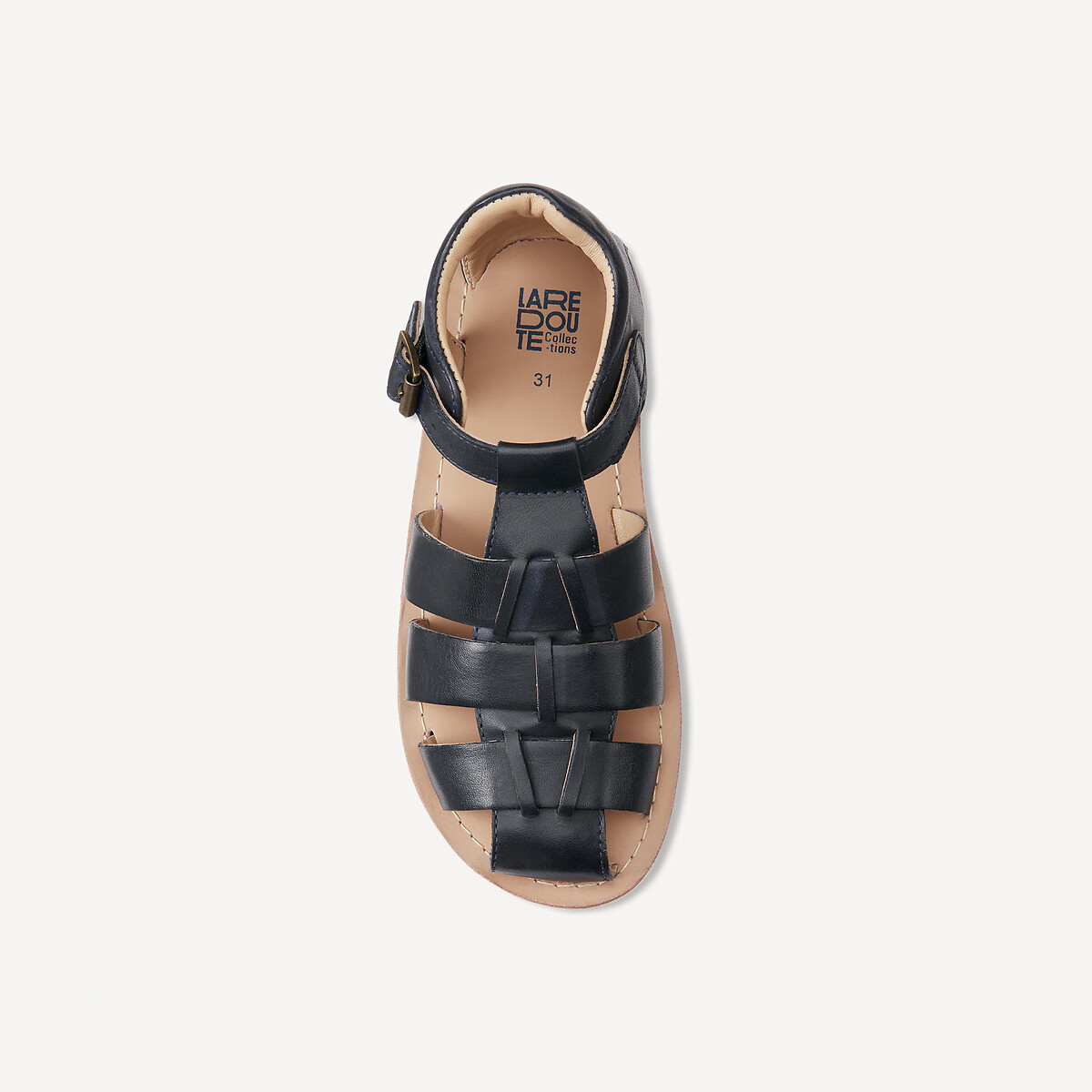 COLEÇÕES LA REDOUTE<br>Leren sandalsen