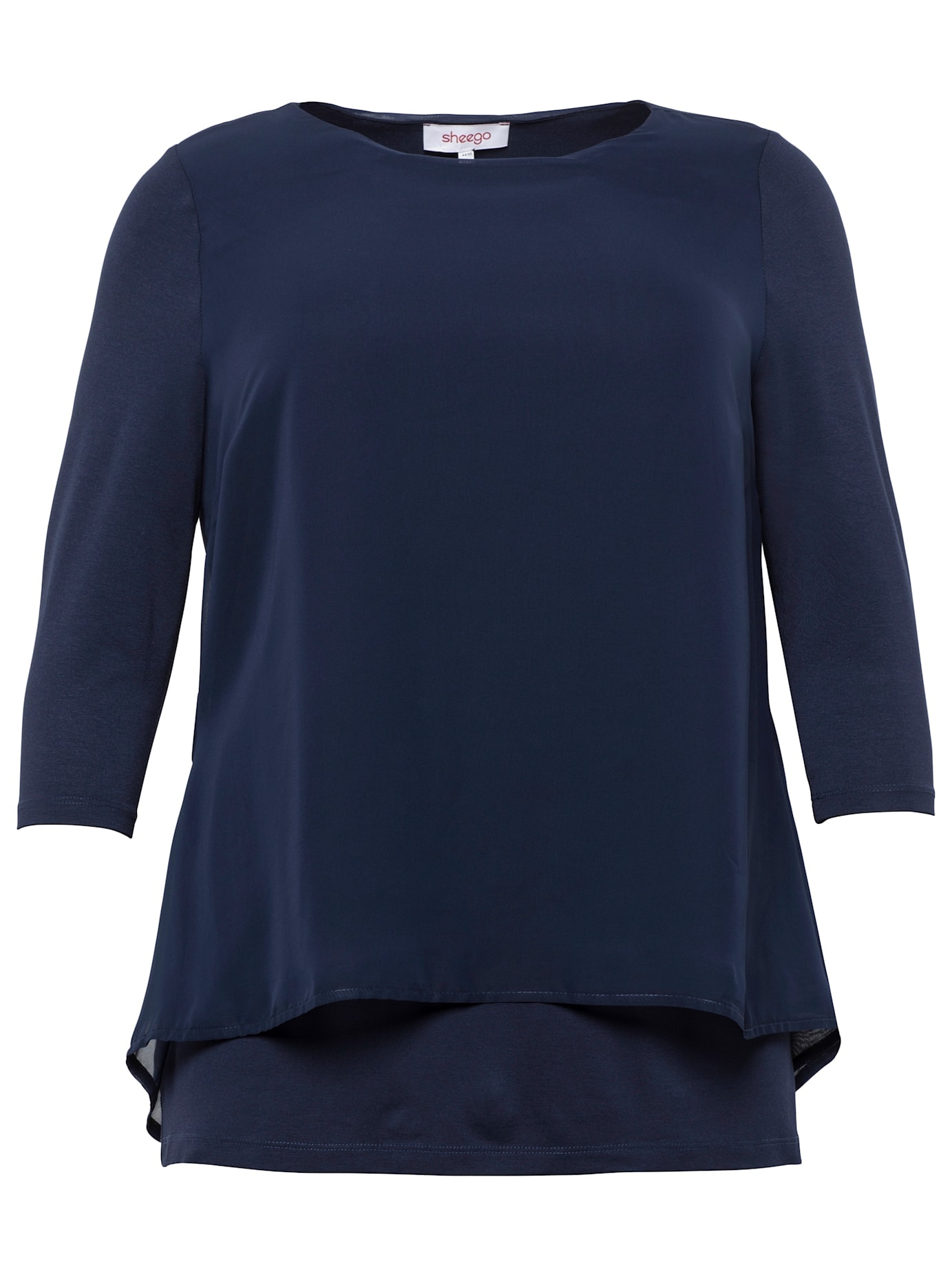 Sheego Blusenshirt »Blusenshirt«, 1 Stk.