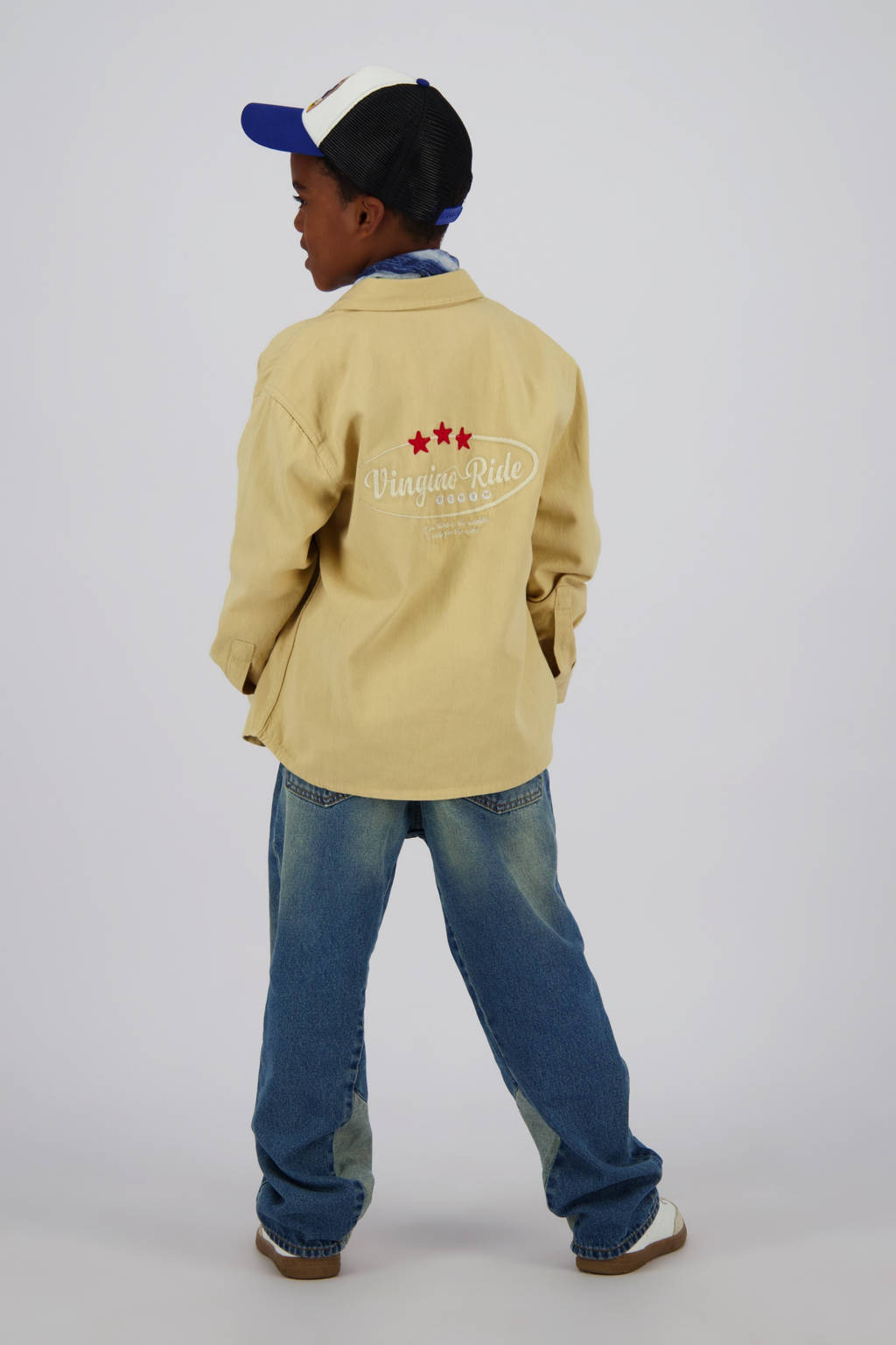 Vingino overshirt lichtbruin