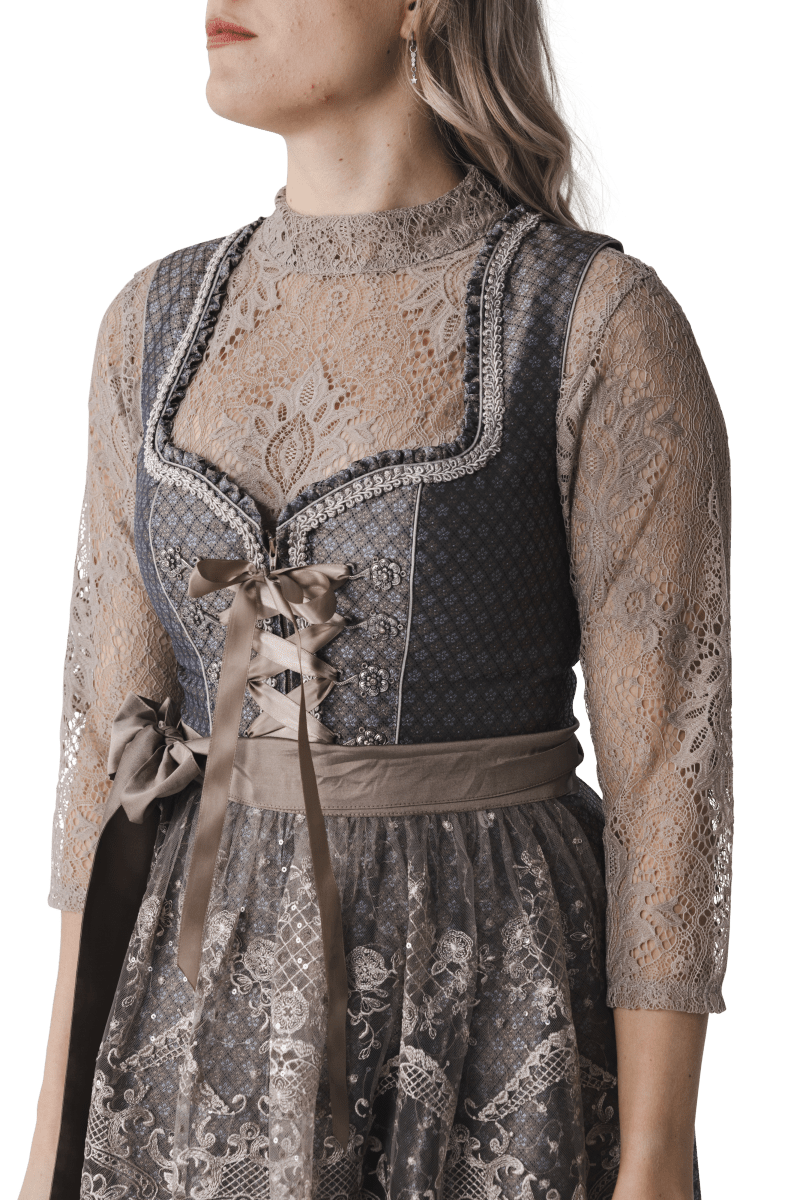 Oktoberfest Blouse Bruin Dames
