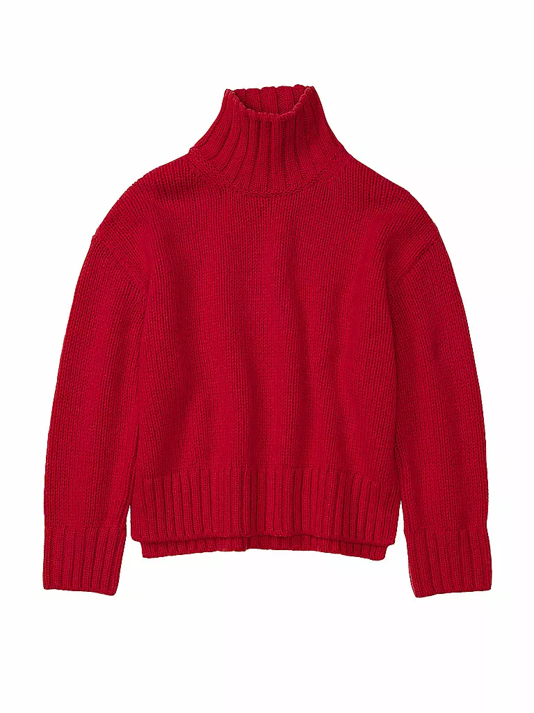 CLOSED Rollkragenpullover rot