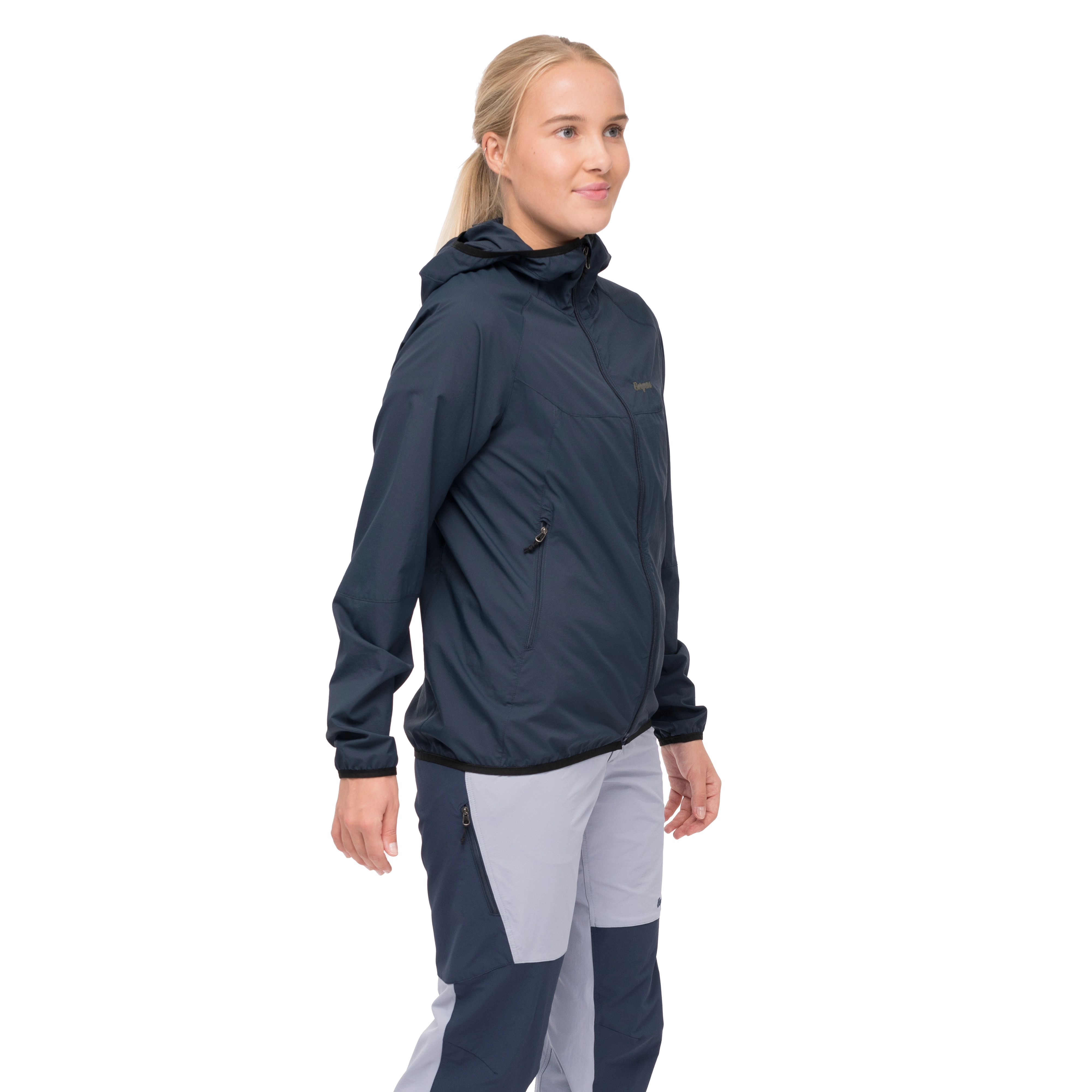 Vaagaa Windbreaker Jacket Women Navy Blue