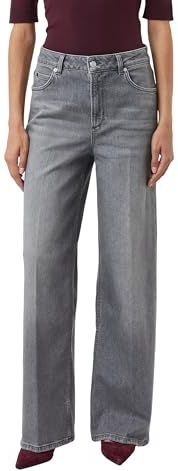 comma casual identity - Jeans - Grey Denim - Wide Leg - High Waist