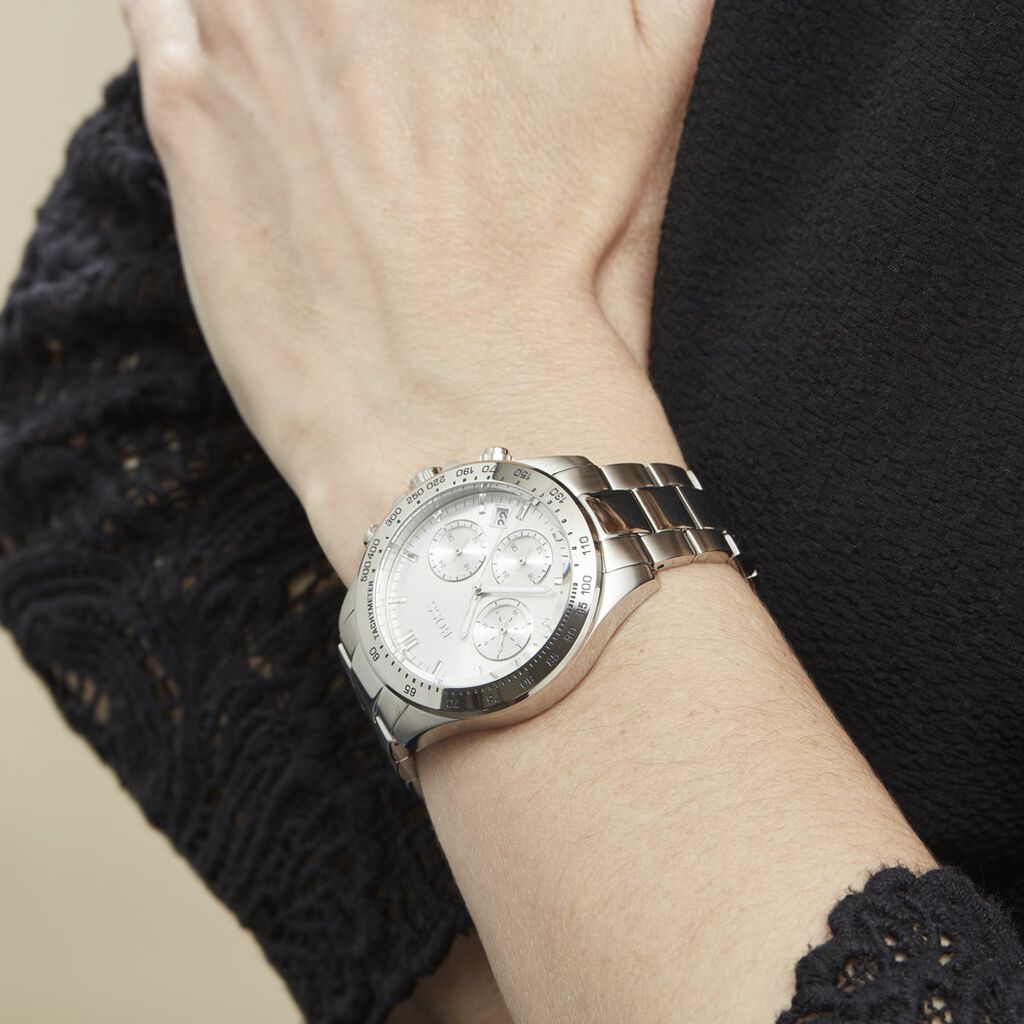 Montre Boss Novia Argenté