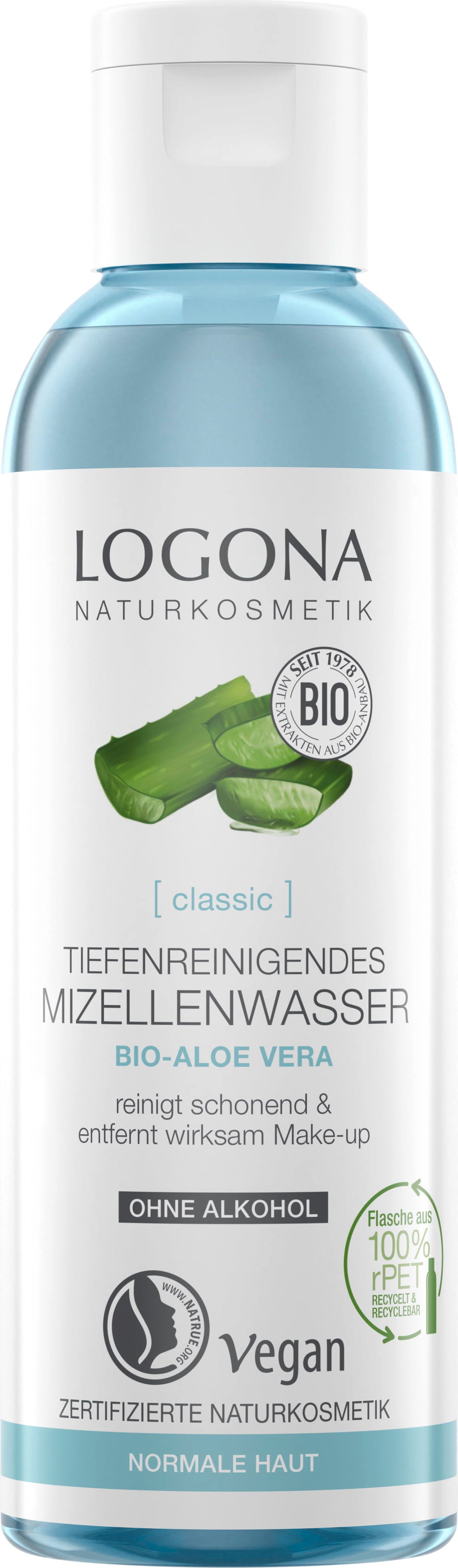 LOGONA  CLASSIC Mizellenwasser, 125 ml