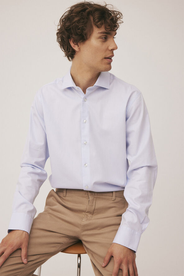 Magasin du Nord Collection Andreas easy-care shirt 1 G Light blue