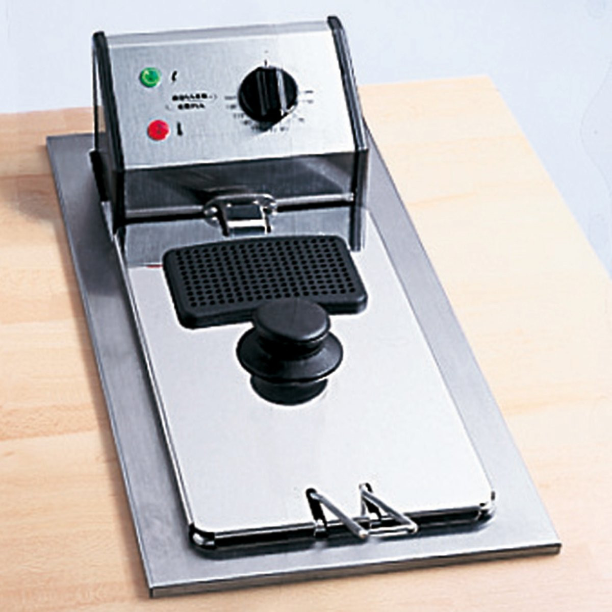 GRELHA DE ROLOS<br>Fritadeira profissional moderna embutida