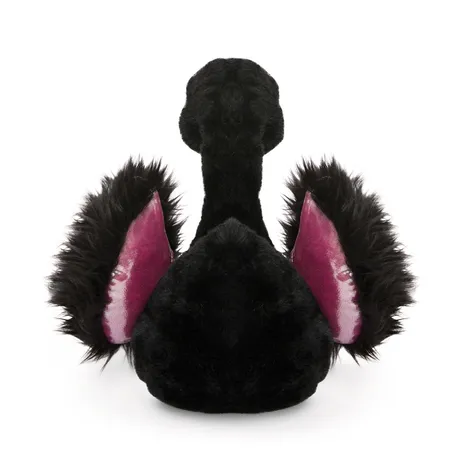 NICI Kuscheltier Schwarzer Love Schwan GREEN, 25 cm