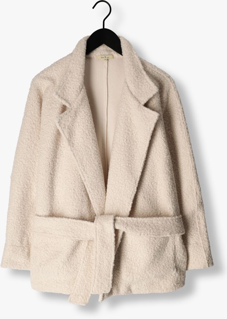CIRCLE OF TRUST beige circle of trust teddy jas jade jacket