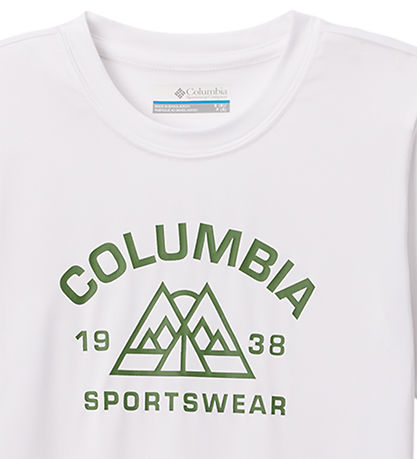 Columbia T-Shirt - Mount Echo - White
