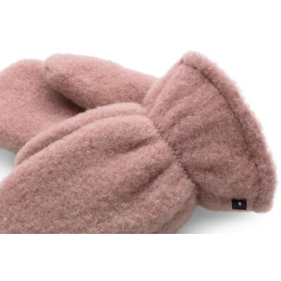 Kinder-Fäustling Wollfleece, Rosé