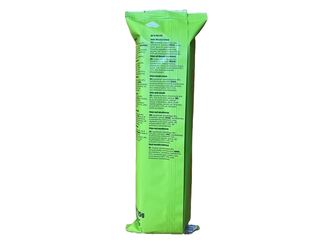BATATAS FRITAS LONGAS TOKIMEKI CHAPZ WASABI 75G