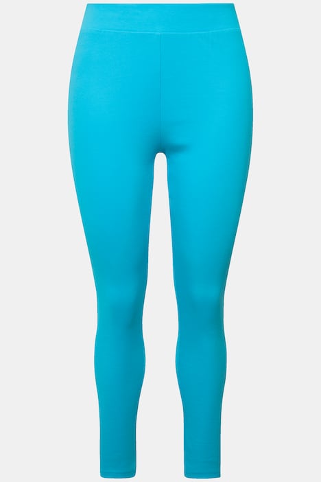 Leggings, Tight Fit, Rippjersey, Elastikbund