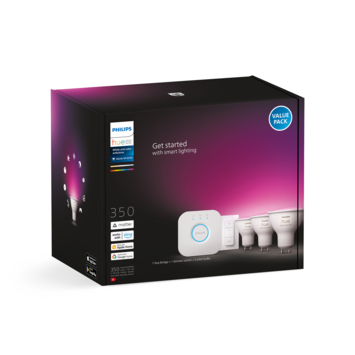 Philips Hue 5.7w gu10 3set kleur
