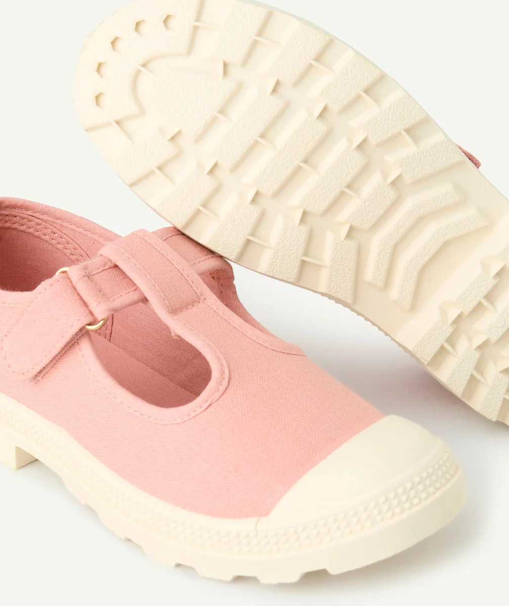 basket basse fille ouverte rose