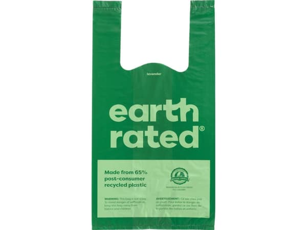 Earth Rated 120 Eco-Friendly poser med håndtag, Lavendel