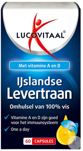 Lucovitaal Huile De Foie De Morue Islande 60 Gélules