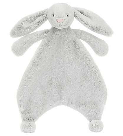 Jellycat Nusseklud - 27x20 cm - Bashful Bunny - Sølver