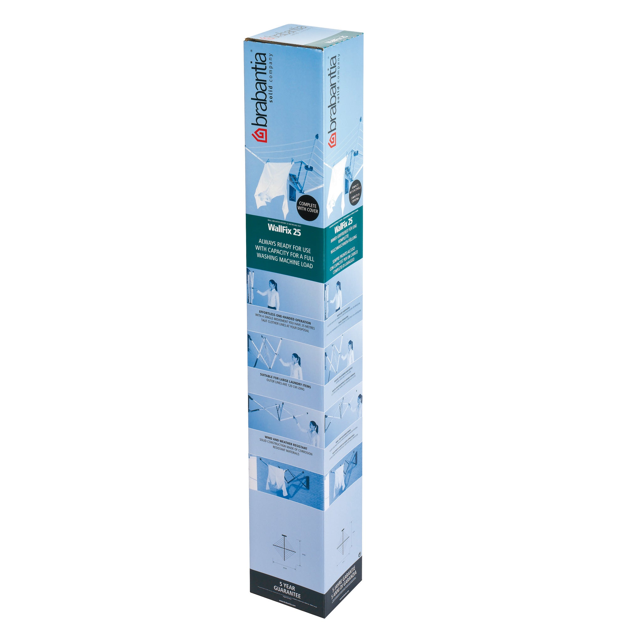 Brabantia WallFix Droogmolen 24 m