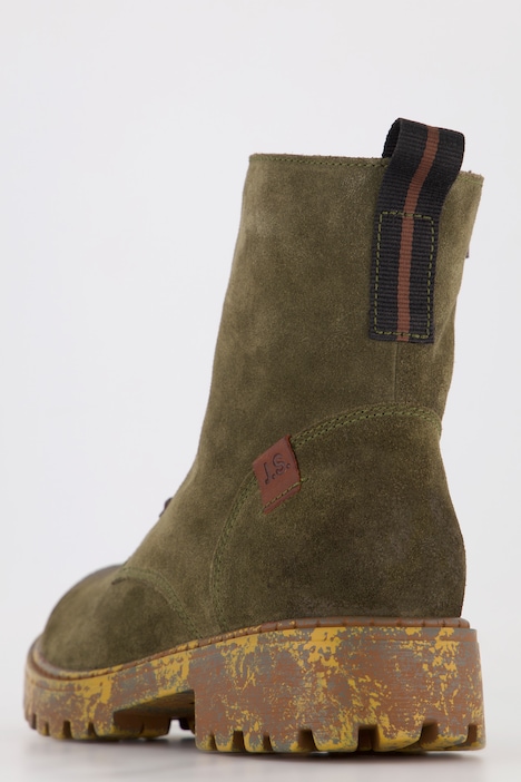 Josef Seibel Lederstiefel, Schnüroptik, Komfortweite