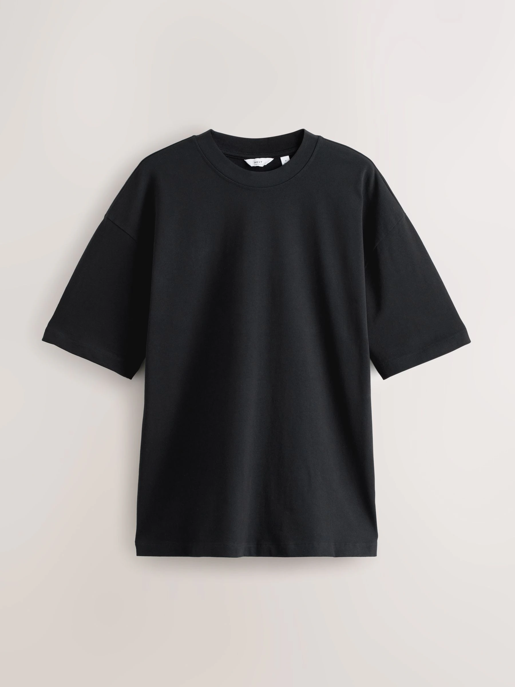 Zwart - Oversized maat. - EDIT zwaar T-shirt