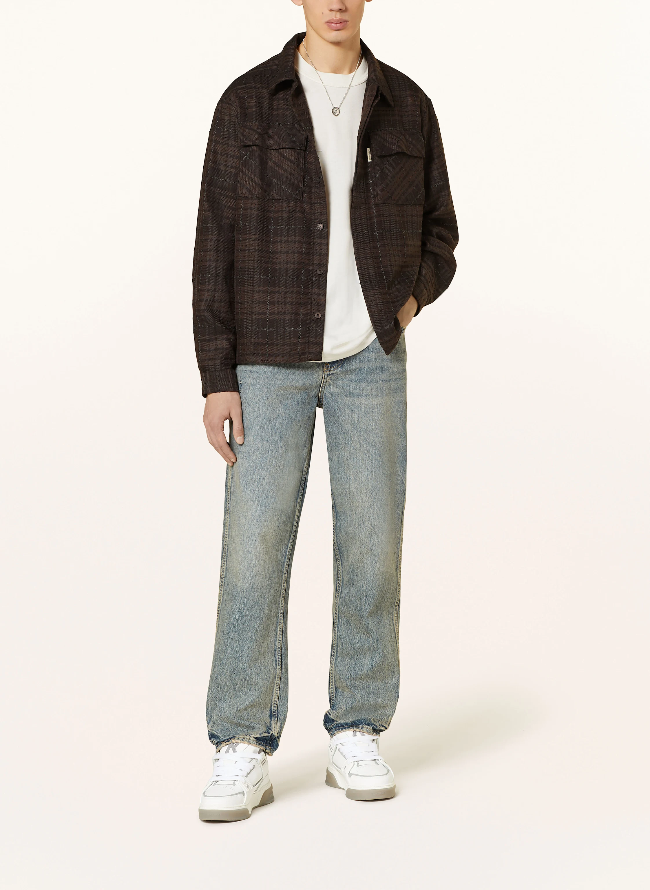 REPRESENT Flanell-Overjacket