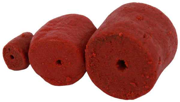 Carp Zoom Pre-Drilled Red Halibut Pellets, 120 gr