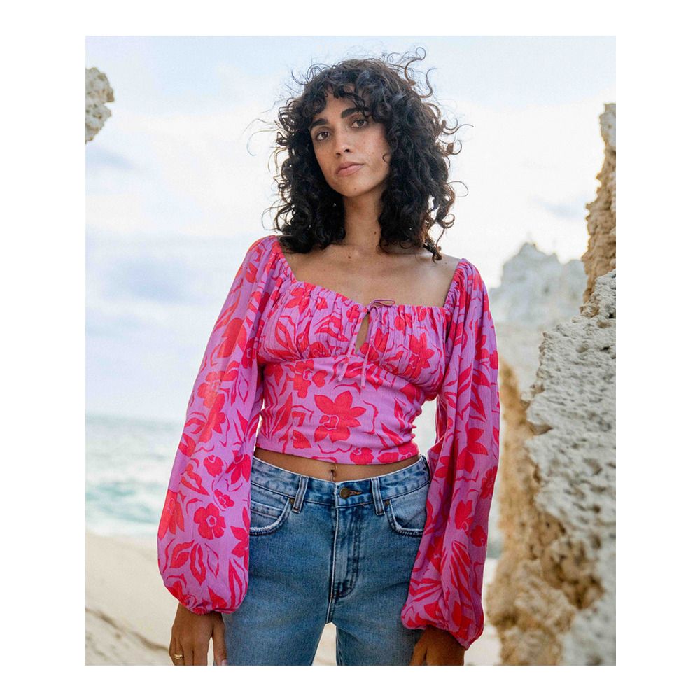 Billabong ON YOUR MIND - Top Femme bright orchid