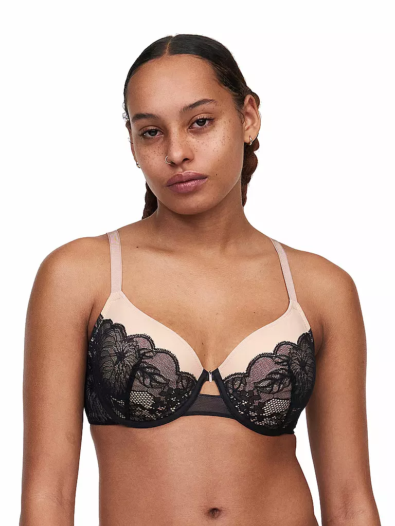 CHANTELLE Bügel BH MIDNIGHT FLOWERS schwarz schwarz