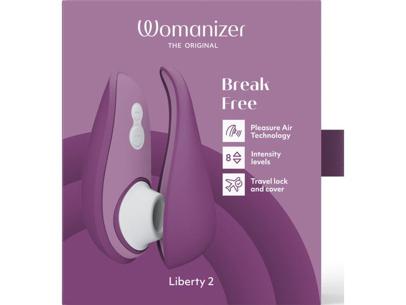 Womanizer Vibrator Womanizer Liberty 2 lila Auflegevibrator für sinnliche Stimulationen der Klitoris